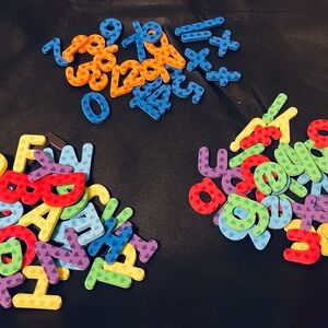Colorful Foam Alphabet and Number Set